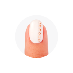 Alternative view of Andreia Professional Crystals Light Peach Size 3 - 50 un.