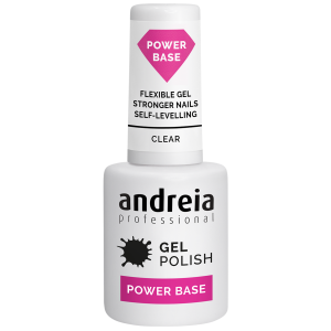 Andreia Professional Nail UV  and LED Gel Polish Power Base - Clear