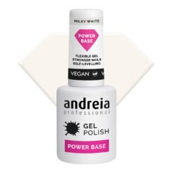 Andreia Professional Nail UV  and LED Gel Polish Power Base - Milky White