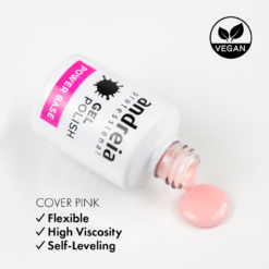 Alternative view of Andreia Professional Nail UV  and LED Gel Polish Power Base - Cover Pink