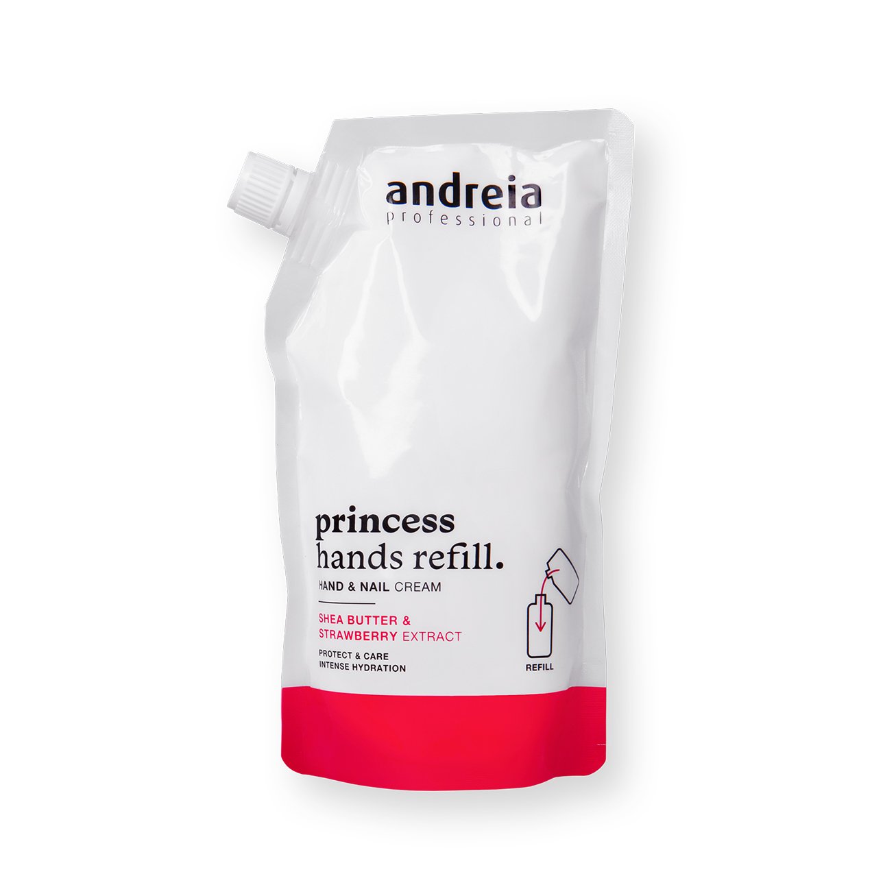 Andreia Professional Princess Hands Refill - Hand & Nail Cream - 400 ml