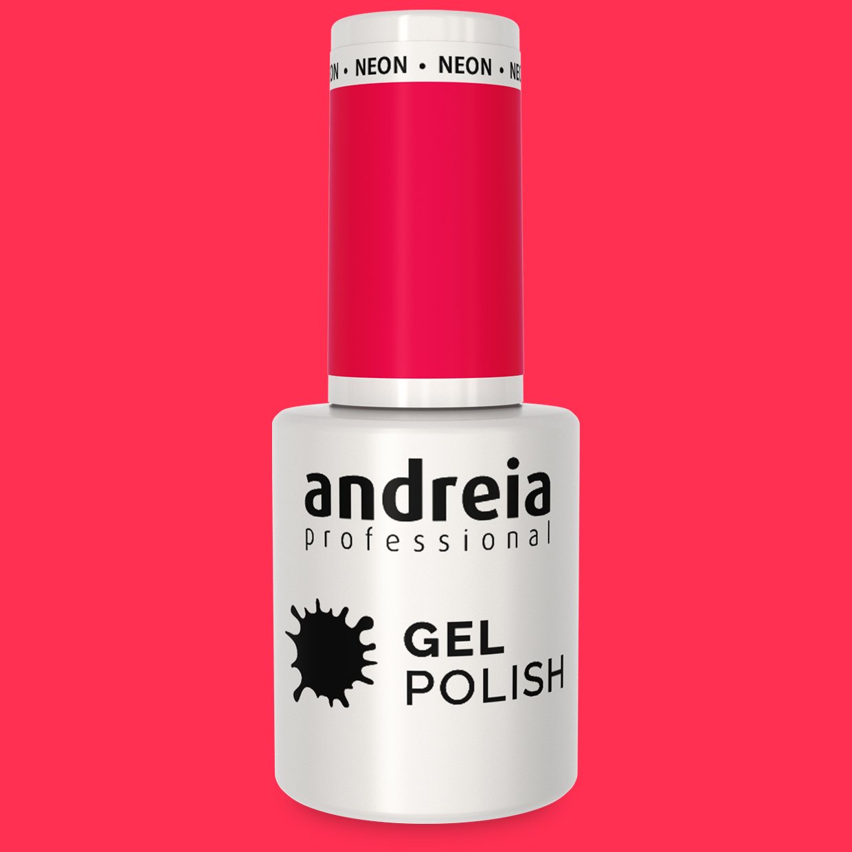 Andreia Nail Gel Polish - Colour 264 Neon Pink - Image 2