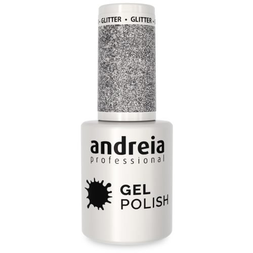 Andreia Nail Gel Polish - Colour 277 Silver Glitter