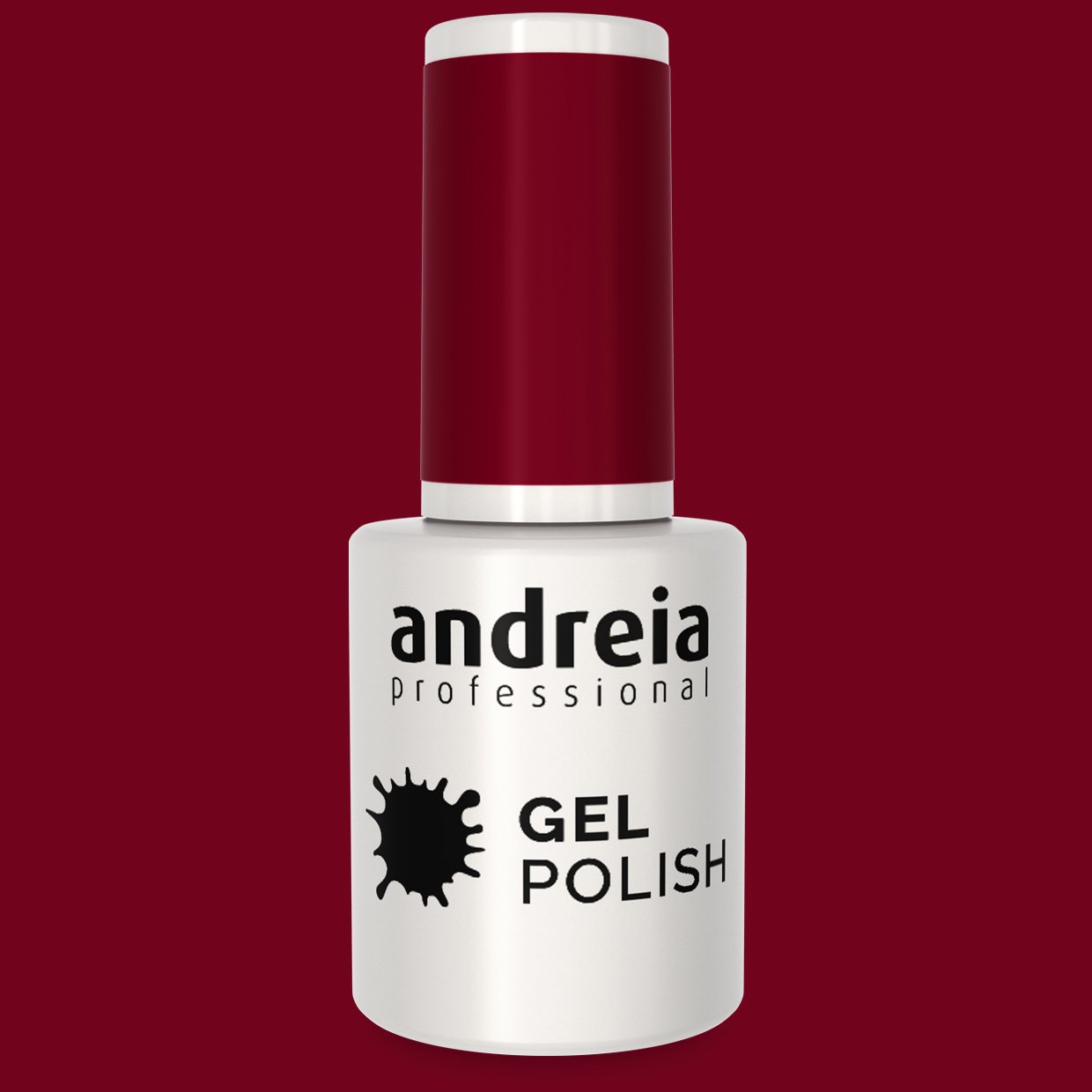 Andreia Nail Gel Polish - Colour 283 Bordeaux Red - Image 2