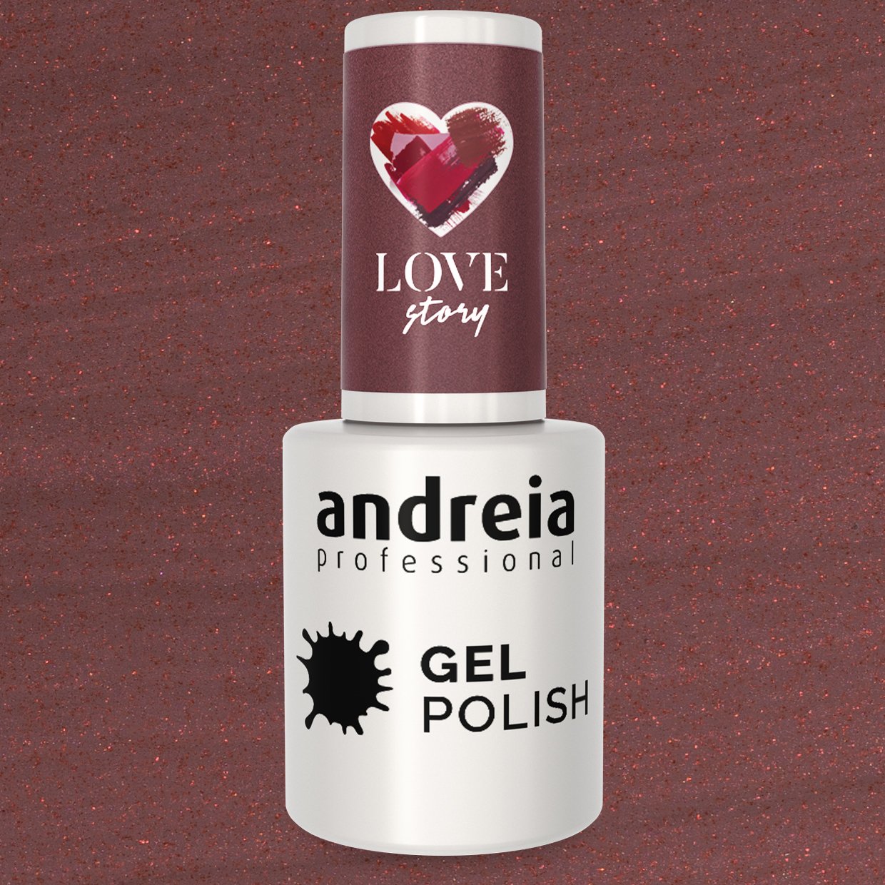 Andreia Nail Gel Polish - Colour 305 Dusty Pink - The Ring - Image 2