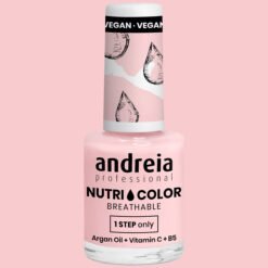 Alternative view of Andreia Professional NutriColor - Breathable Vegan Nail Polish NC28 Soft Pink