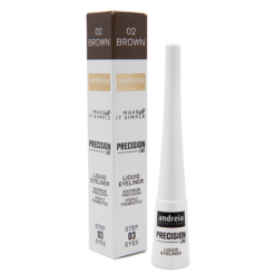 Andreia Professional Make Up - PRECISION LINE Liquid Eyeliner - 02 Brown