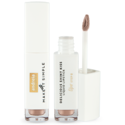 Andreia Professional Make Up - DELICIOUS SHINY KISS Liquid Lipstick - G01 Rosey Brown
