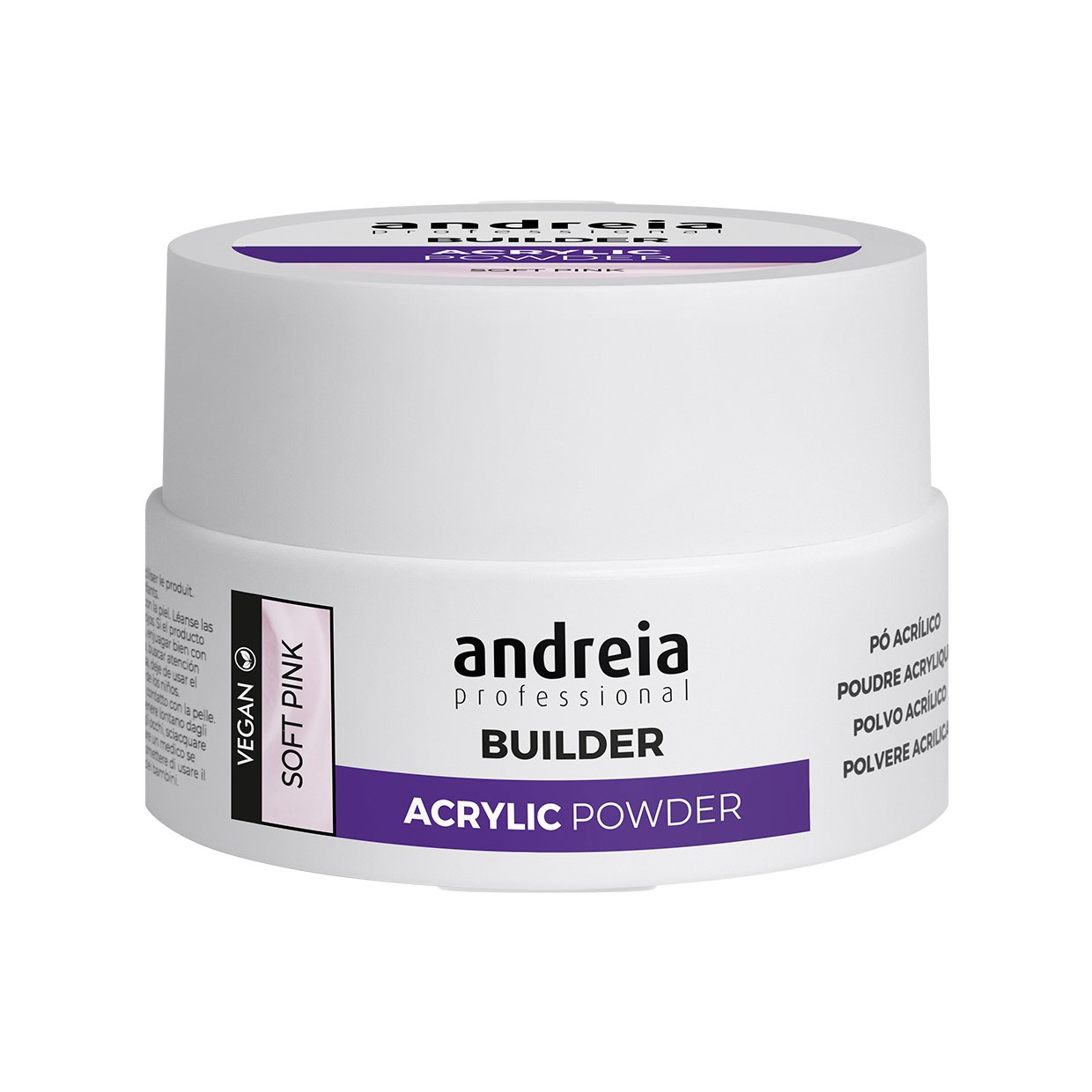 Andreia Professional Acrylic Nail Powder - Soft Pink - 20g