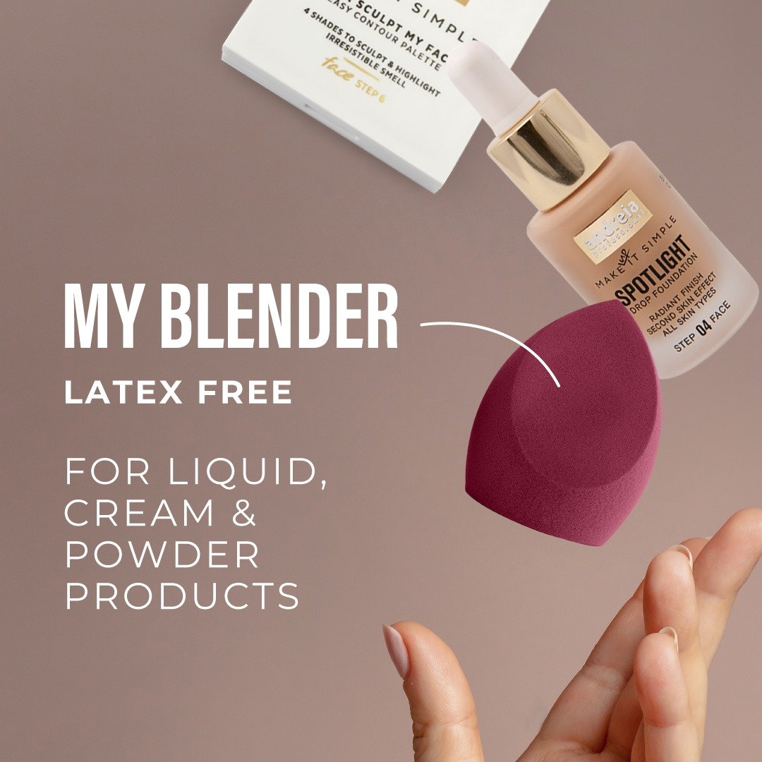 Andreia Professional Make Up - MY BLENDER Makeup Sponge - Pink - Image 2