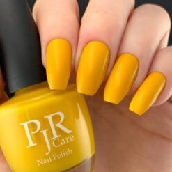Alternative view of PJR Care - Halal Vegan Nail Polish - Today Is My Day - Ocher Yellow