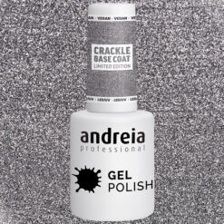 Alternative view of Andreia Professional Gel Polish CRACKLE BASE - SILVER