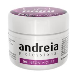 Andreia Professional Nail Art - Nails Gel Paint - 09 Neon Violet