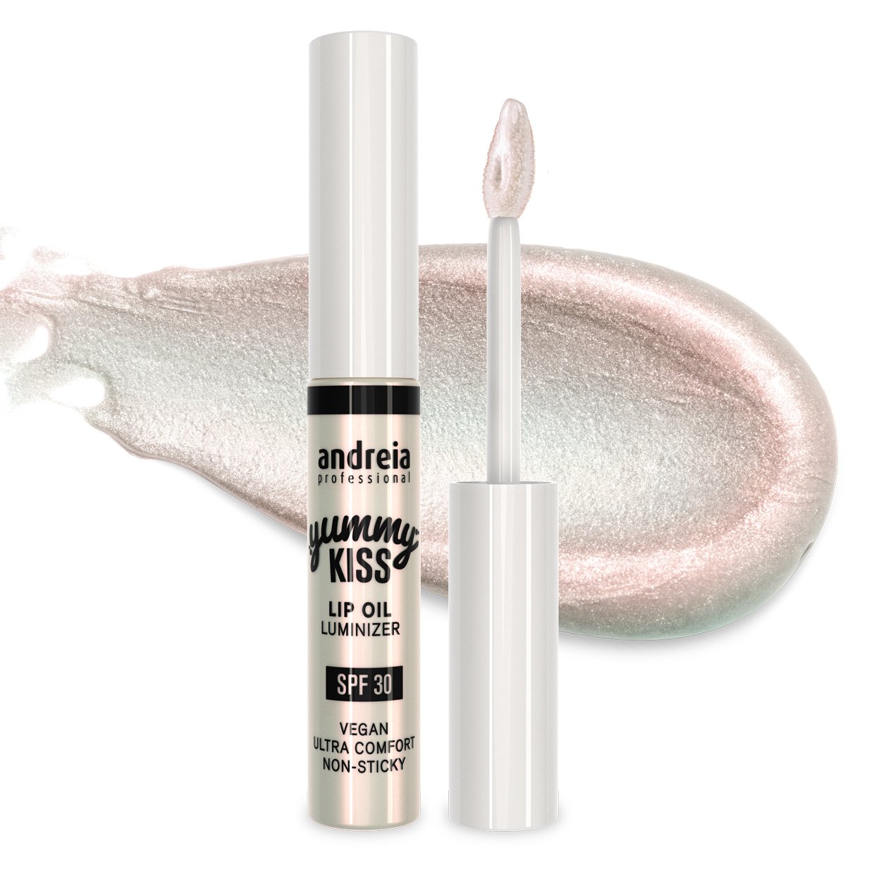 Andreia Professional Make Up - Yummy Kiss Lip Oil Illuminator SPF 30 - Shade 06 HOLO GLOW