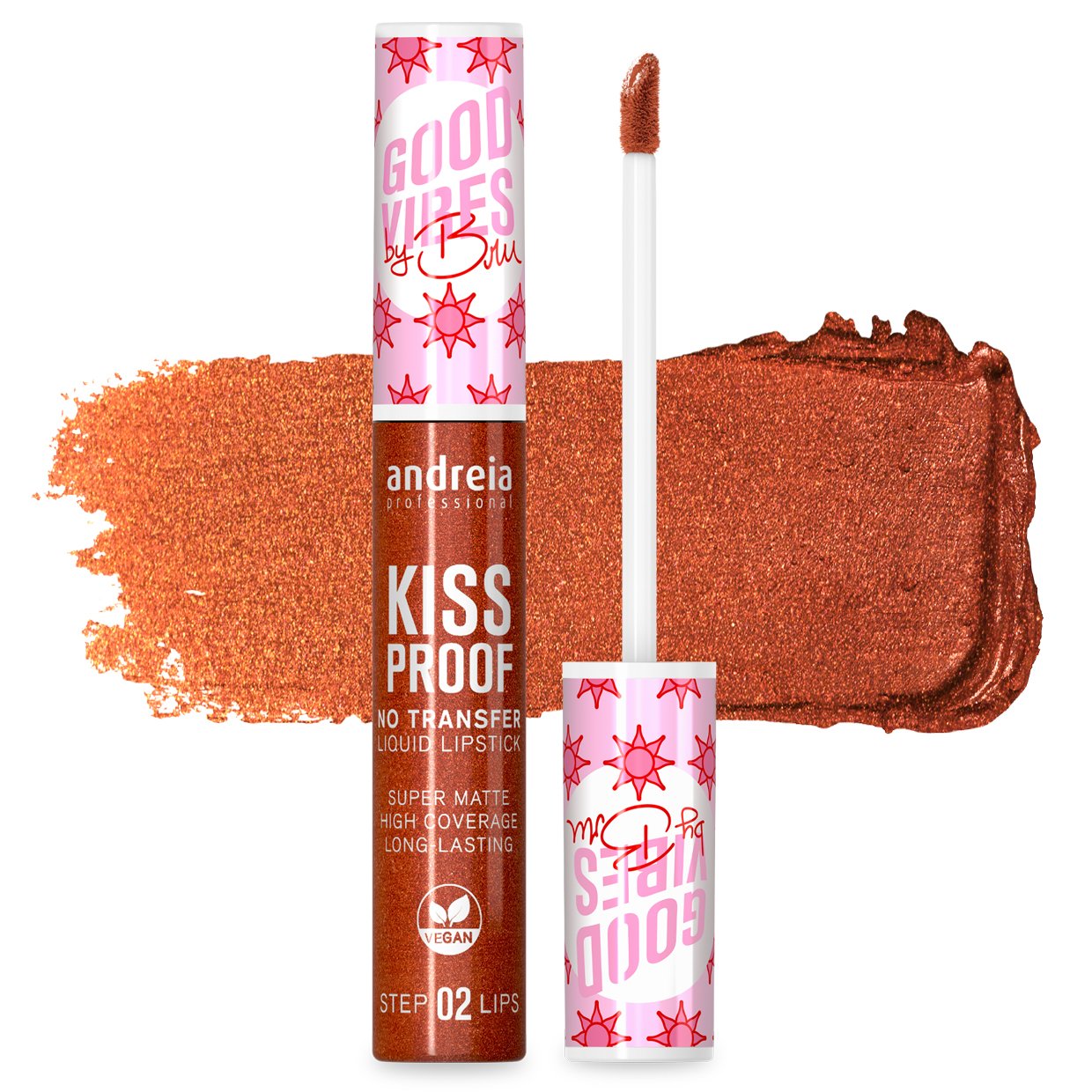 Andreia Professional Make Up - Kiss Proof - Colour 17 Surprising