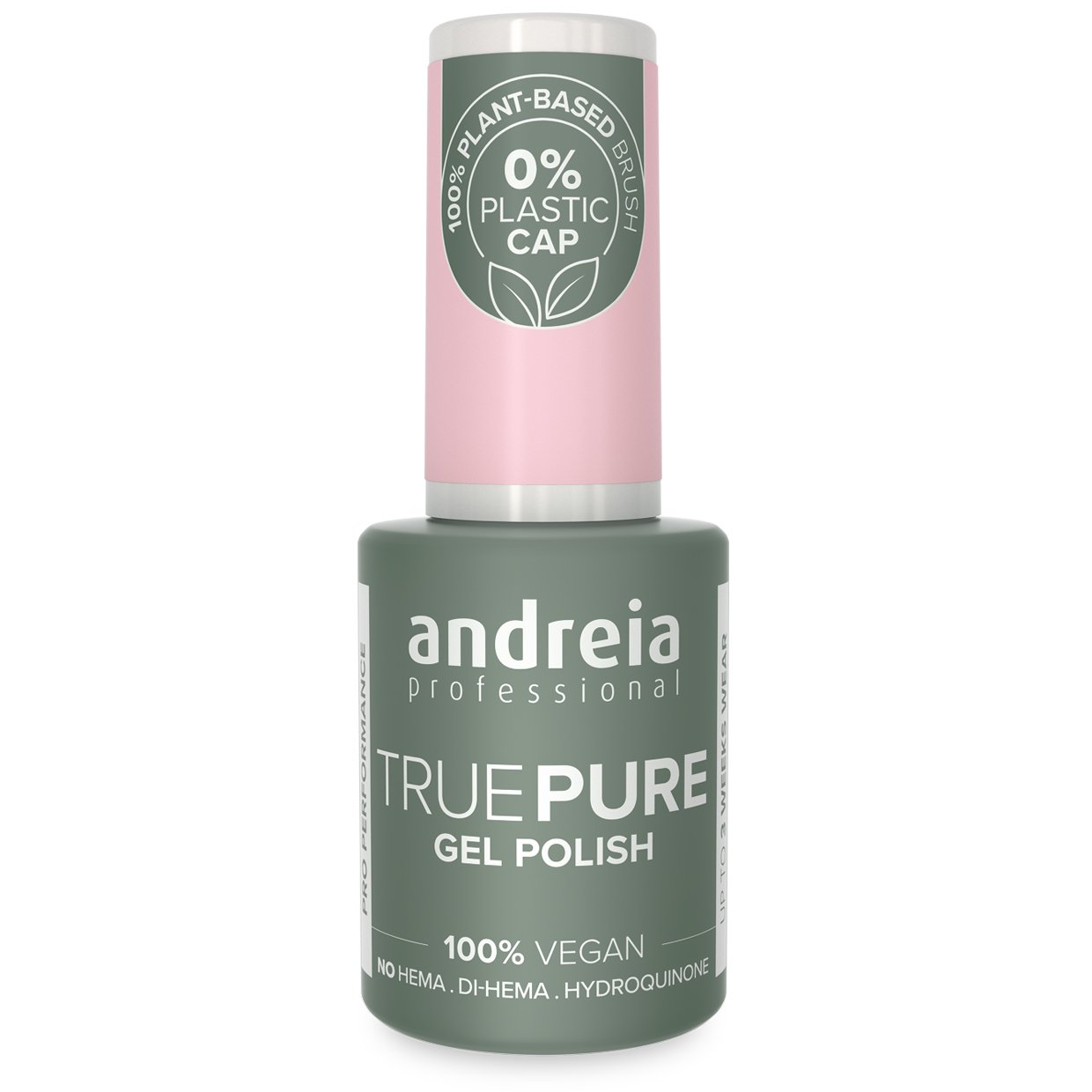 Andreia Professional True Pure – 100% Vegan, Hema Free Gel Polish - T07 Baby Pink