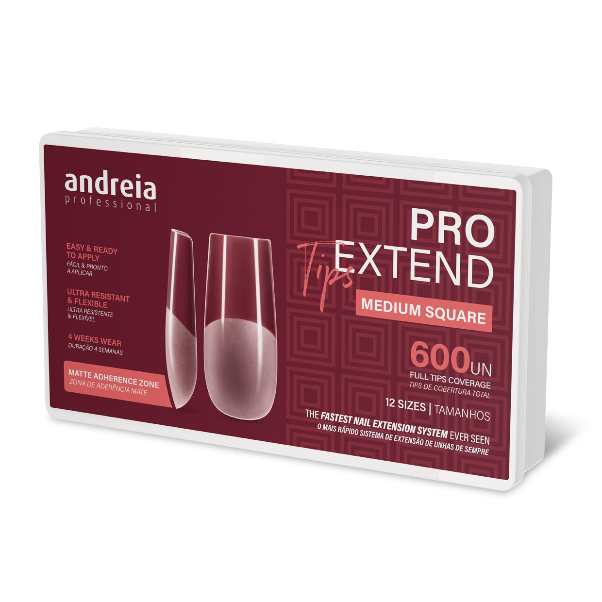 PRO EXTEND NAIL TIPS - Medium Square