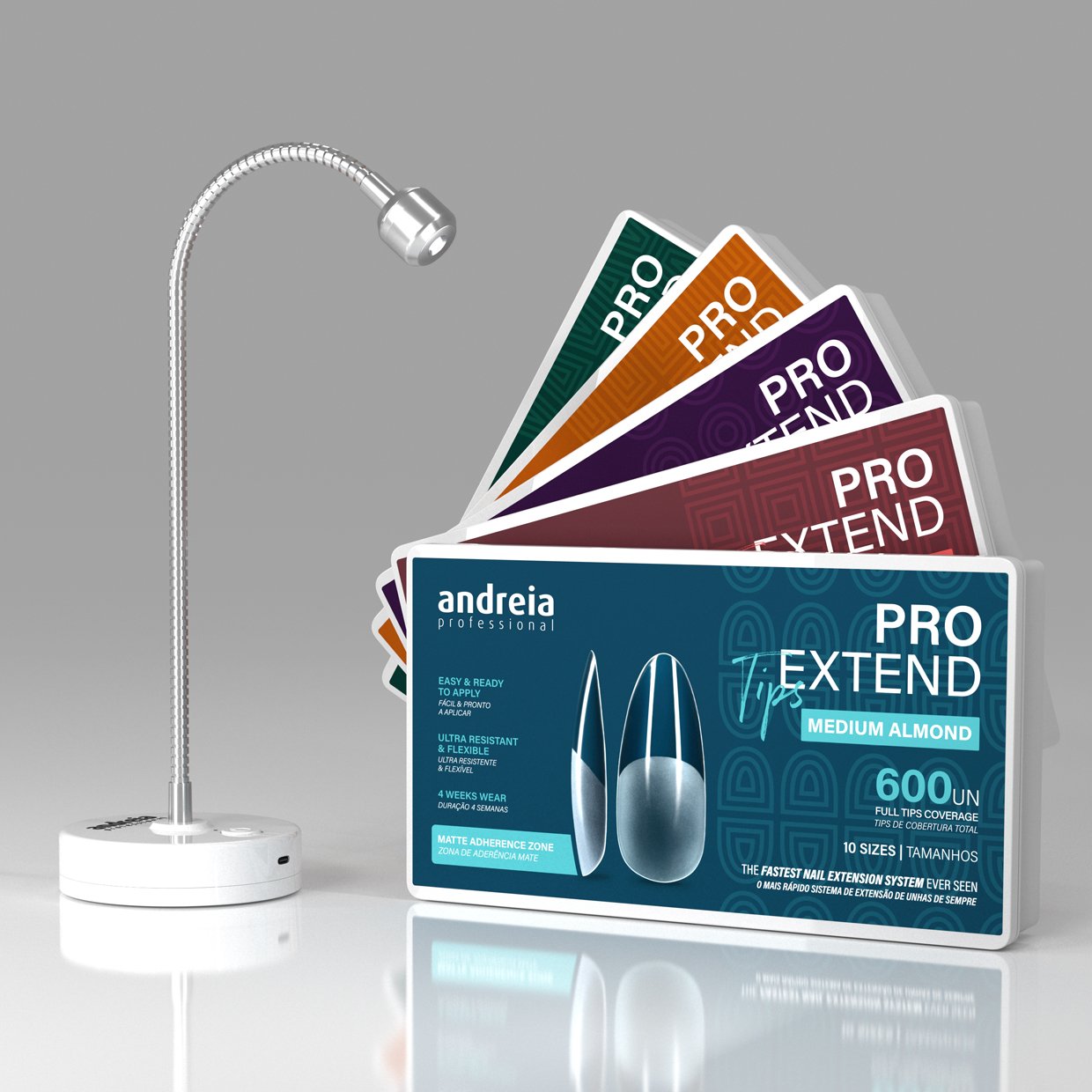 PRO EXTEND NAIL TIPS - Medium Coffin - Image 3