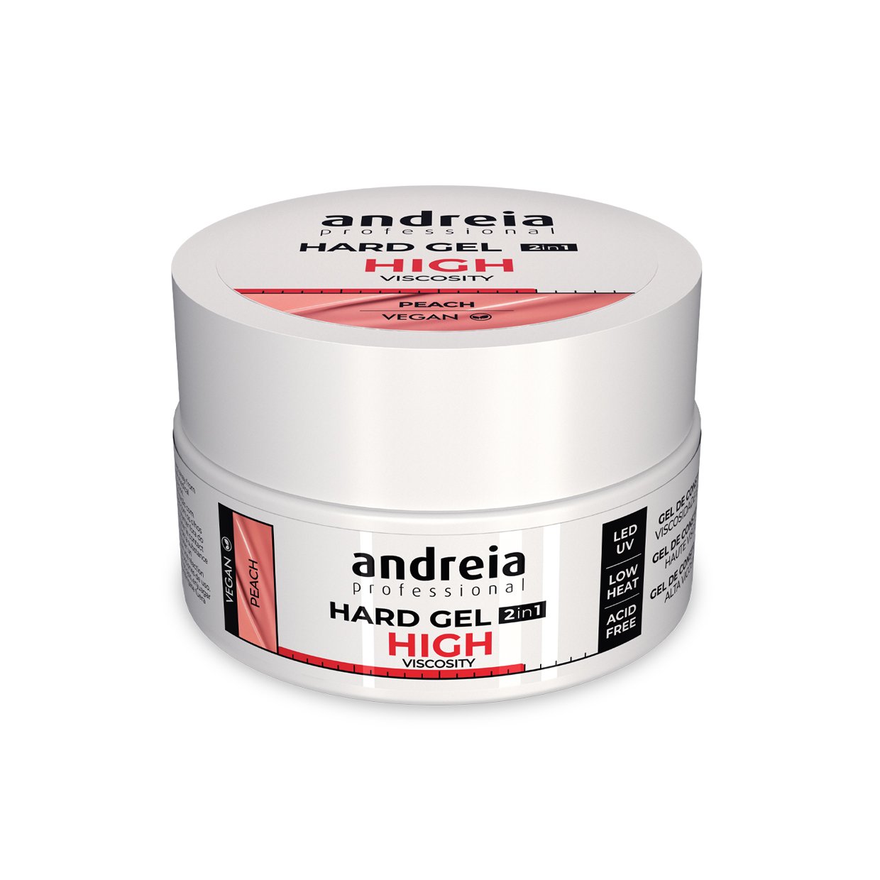 Andreia Professional Hard Gel - High Viscosity - Peach 44g