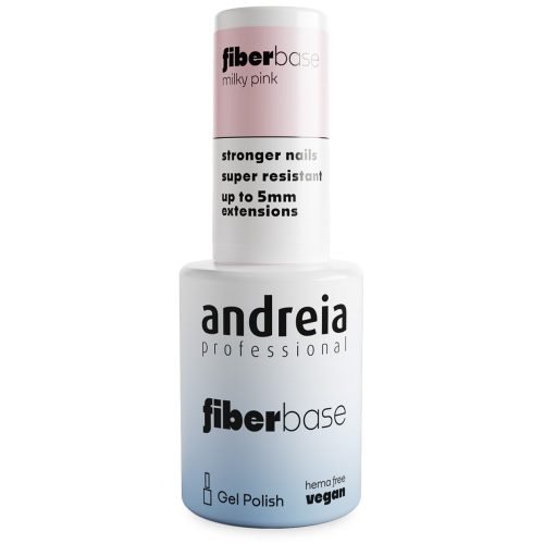 Andreia Professional Gel Polish Fiber Base - 04 Milky Pink