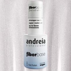 Alternative view of Andreia Professional Gel Polish Fiber Base - 06 Glitter Soft White