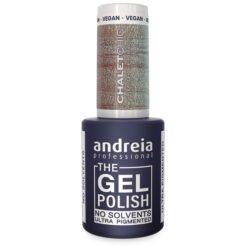 The Gel Polish CHALET CHIC Limited Collection - CH4 Brown with Blue Glitter