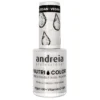 Andreia Professional NutriColor - Breathable Vegan Nail Polish NC1 White - 10.5ml