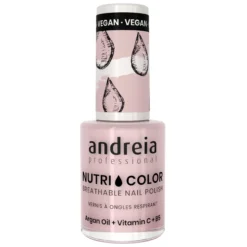 Andreia Professional NutriColor - Breathable Vegan Nail Polish NC21 Pink - 10.5ml
