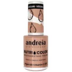 Andreia Professional NutriColor - Breathable Vegan Nail Polish NC8 Nude - 10.5ml