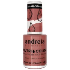 Andreia Professional NutriColor - Breathable Vegan Nail Polish NC9 Pink - 10.5ml