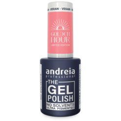 Andreia Professional - The Gel Polish - Golden Hour Ltd Collection - GH3 Pink with subtle shimmers