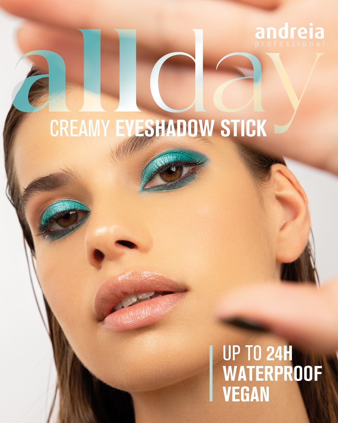 Andreia Professional Make Up - All Day Creamy Eyeshadow Stick - 07 RUBY - Image 3