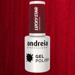 Alternative view of Andreia Professional Gel Polish - Lucky Star Ltd Collection - LS4 Deep red metallic