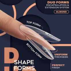 Alternative view of Andreia Professional DUO Shape Forms - Nail Extension System - Almond Shape (240 units)