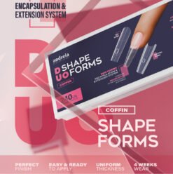 Andreia Professional DUO Shape Forms - Nail Extension System - Coffin Shape (240 units) - Image 3