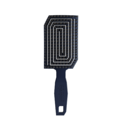 Alternative view of Andreia Professional PRO WAVE Hair Sustainable Smoother Detangler Brush - Night BLUE