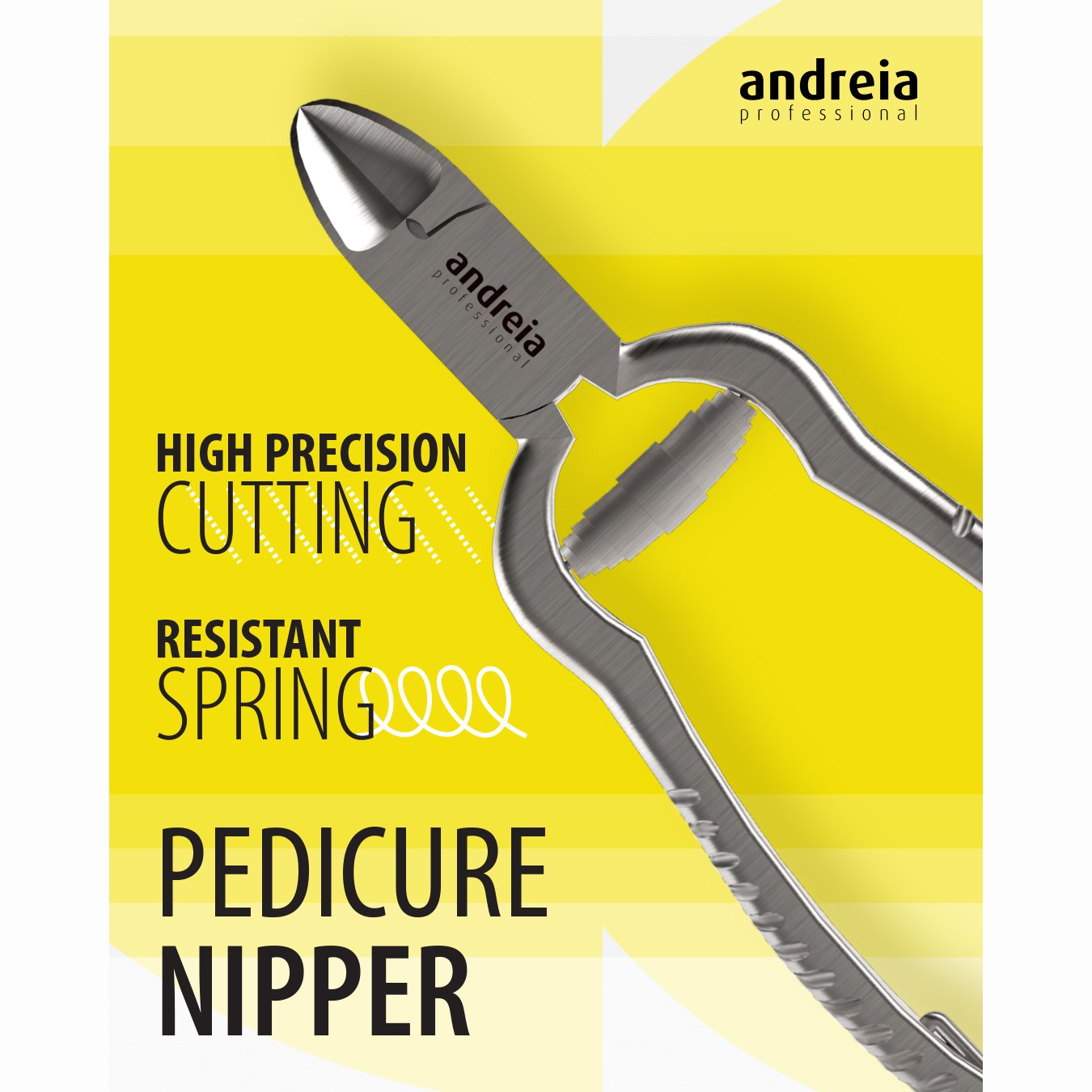 Andreia Professional Precision Cutting Pedicure Nipper in Stainless Steel - Image 2