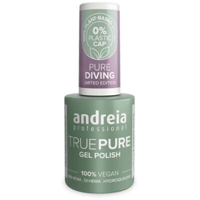 Andreia Professional - True Pure Hema Fee Gel Polish - Pure Diving Ltd Collection - PV2 Lilac with a soft shimmer