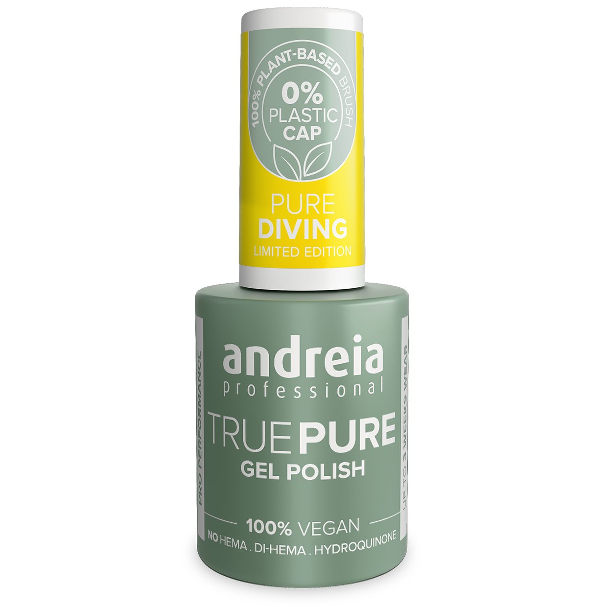 Andreia Professional - True Pure Hema Fee Gel Polish - Pure Diving Ltd Collection - PV3 Vibrant Yellow