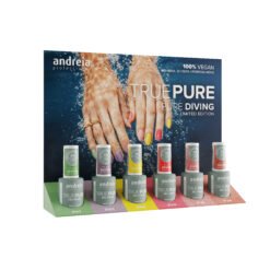 Andreia Professional - True Pure Hema Fee Gel Polish - Pure Diving Collection 6 Colours + Mini Display
