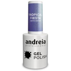 Andreia Professional Gel Polish - Tropical Fiesta Ltd Collection - TR4 Holographic Lilac with Metallic Shimmer