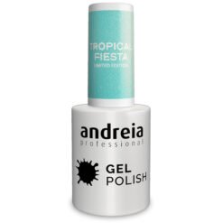 Andreia Professional Gel Polish - Tropical Fiesta Ltd Collection - TR5 Holographic Blue with Purple reflections