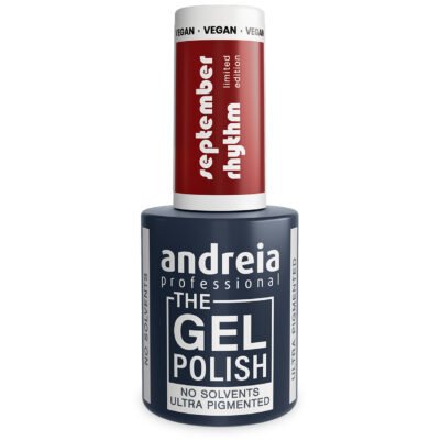 Andreia Professional - The Gel Polish - Solvent Free Gel - September Rhythm Ltd Collection - SR1 Cherry Red - 10.5ml
