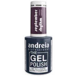 Andreia Professional - The Gel Polish - Solvent Free Gel - September Rhythm Ltd Collection - Colour SR2 Plum - 10.5ml