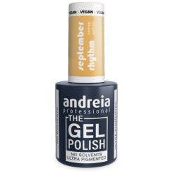 Andreia Professional - The Gel Polish - Solvent Free Gel - September Rhythm Ltd Collection - Colour SR4 Butter Yellow - 10.5ml