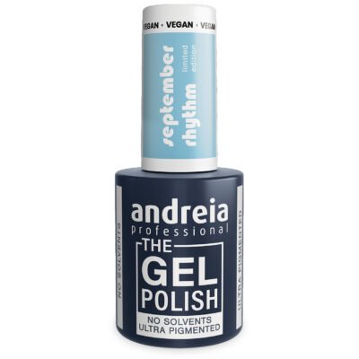 Andreia Professional - The Gel Polish - Solvent Free Gel - September Rhythm Ltd Collection - Colour SR5 Sky Blue - 10.5ml