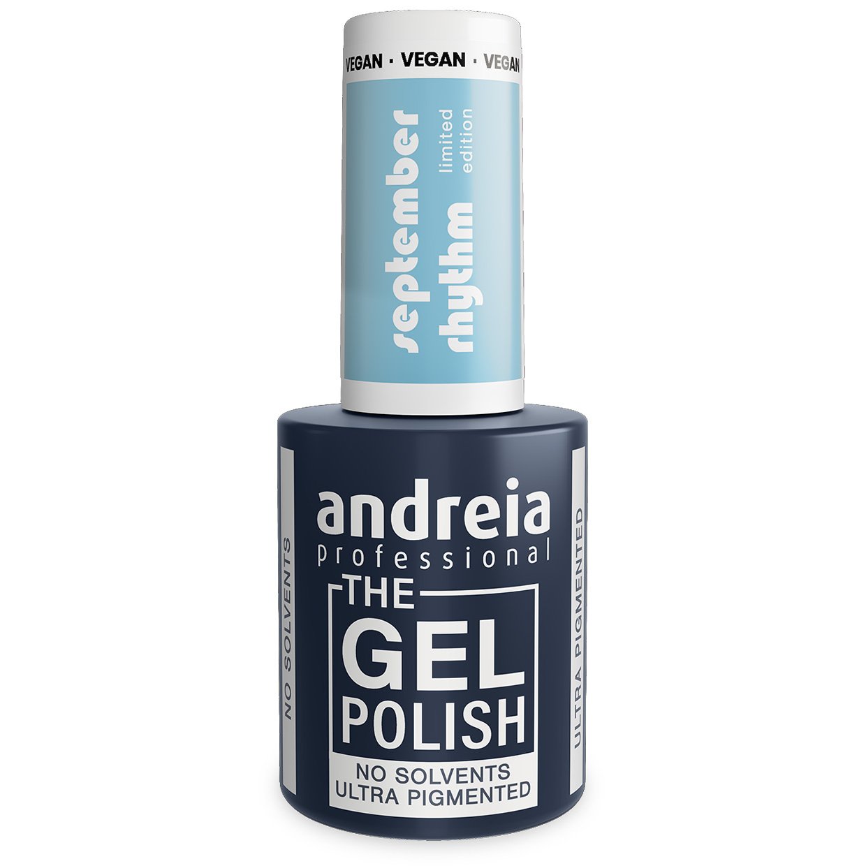 Andreia Professional - The Gel Polish - Solvent Free Gel - September Rhythm Ltd Collection - Colour SR5 Sky Blue - 10.5ml