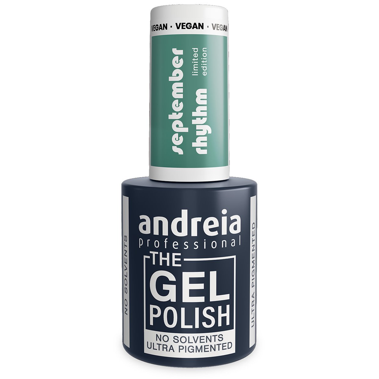 Andreia Professional - The Gel Polish - Solvent Free Gel - September Rhythm Ltd Collection - Colour SR6 Sage Green - 10.5ml