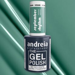 Andreia Professional - The Gel Polish - Solvent Free Gel - September Rhythm Ltd Collection - Colour SR6 Sage Green - 10.5ml - Image 3