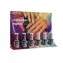 Andreia Professional - The Gel Polish - Solvent Free Gel - September Rhythm Ltd Collection - All 6 Colours + Free Mini Tabletop display - Image 3